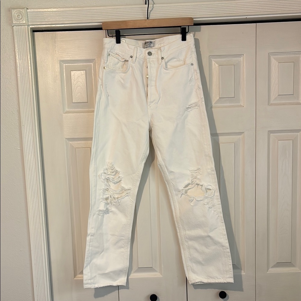 90'S PINCH WAIST HIGH RISE STRAIGHT